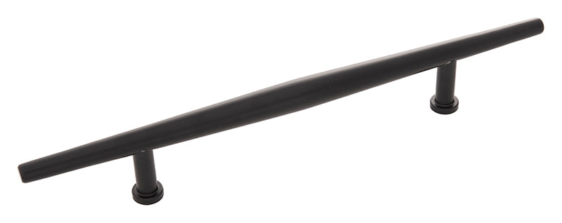 Belwith-Keeler Cabinet Hardware Wexler Collection Pull 160 Millimeter Center to Center Flat Onyx Finish - cabinetknobsonline