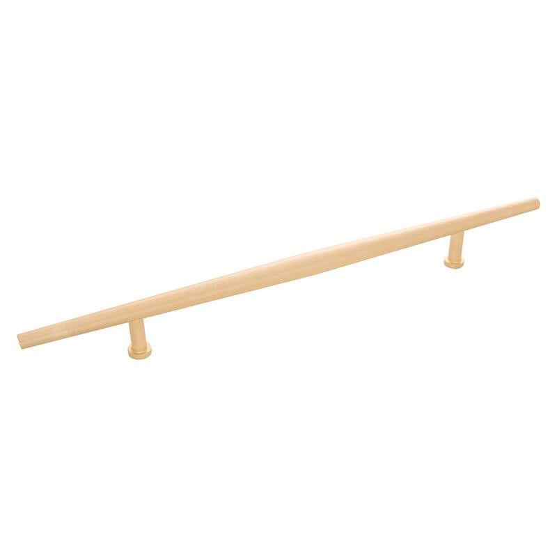 Belwith-Keeler Cabinet Hardware Wexler Collection Pull 192 Millimeter Center to Center Royal Brass Finish - cabinetknobsonline