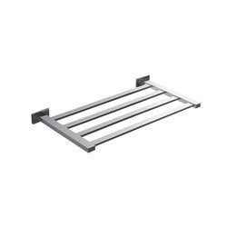 Colombo Design Look Collection Towel Rack 50cm x 26.5cm Chrome - cabinetknobsonline