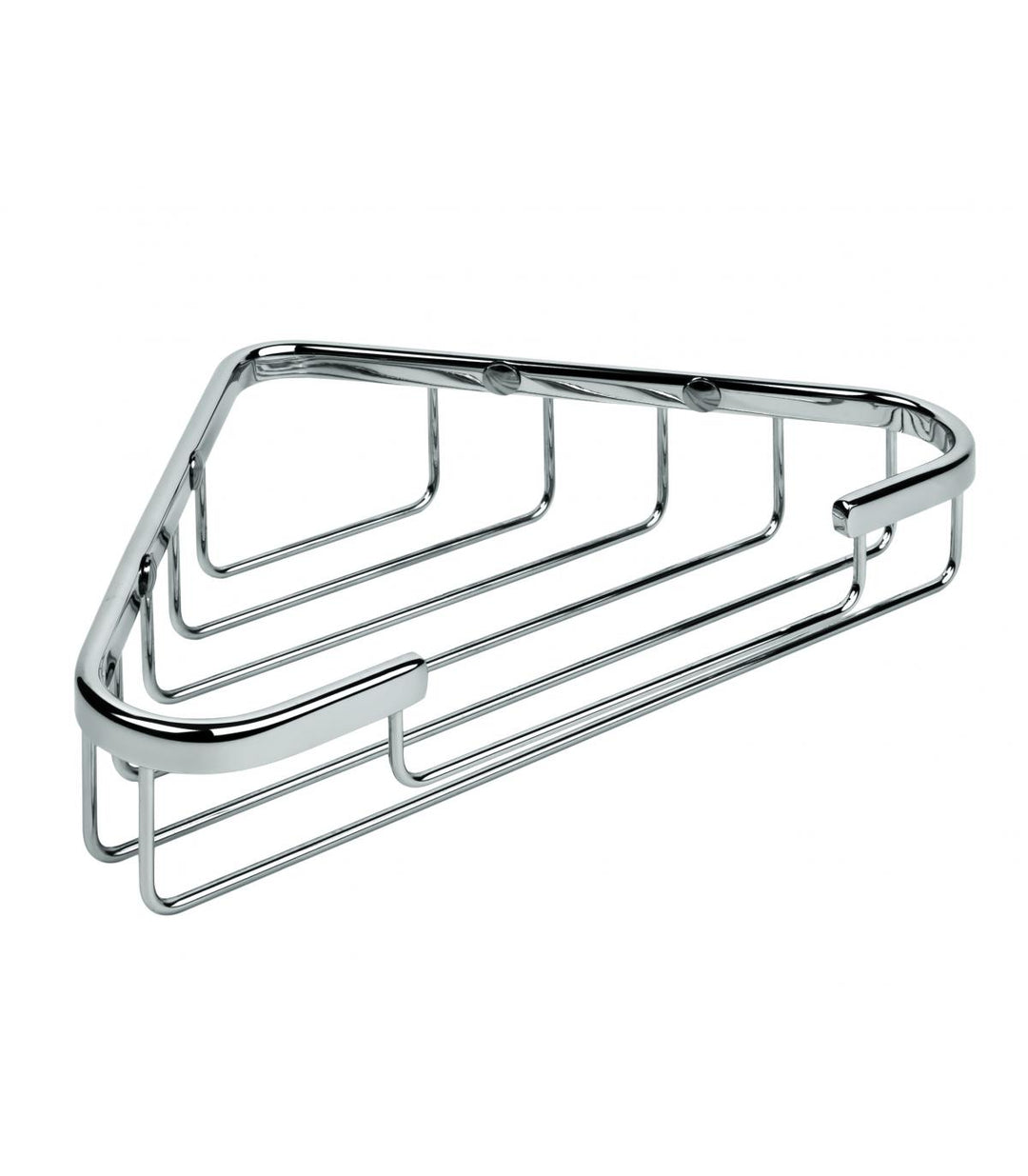 Colombo Design Basic Collection  Single Corner Shower Basket - cabinetknobsonline