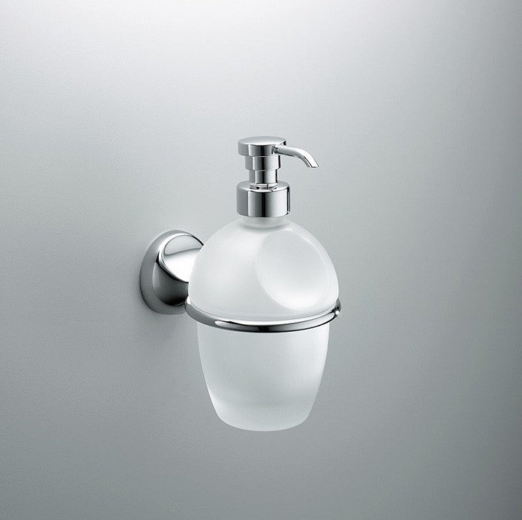Colombo Design Melo Collection Wall Mounted Soap Dispenser Chrome - cabinetknobsonline