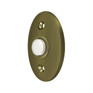 Deltana Architectural Hardware Door Accessories Bell Button, Standard each - cabinetknobsonline