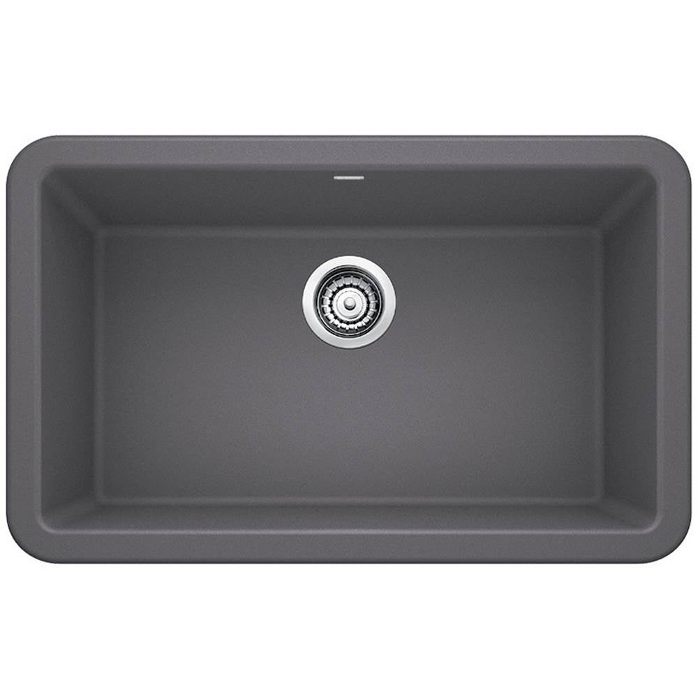 Blanco Ikon 30" Apron Single Bowl - Cinder - cabinetknobsonline