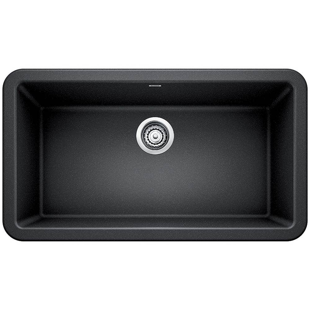 Blanco Ikon 33" Apron Single Bowl - Anthracite - cabinetknobsonline