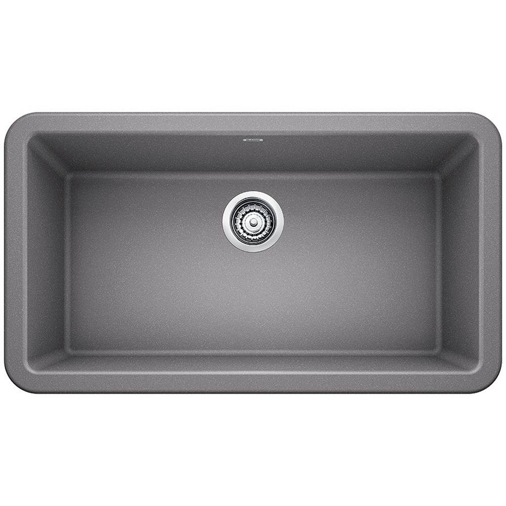 Blanco Ikon 33" Apron Single Bowl - Metallic Gray - cabinetknobsonline