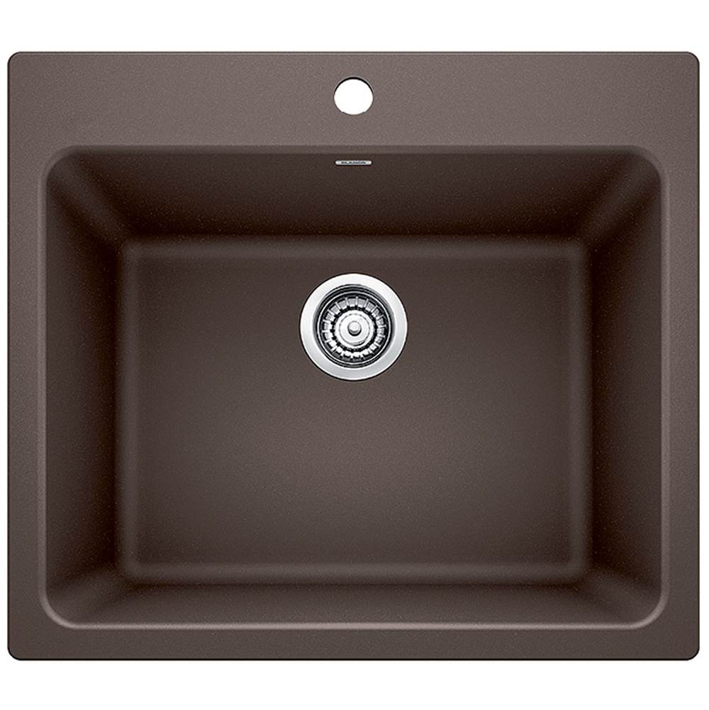 Blanco Liven Laundry Sink - Caf Brown - cabinetknobsonline