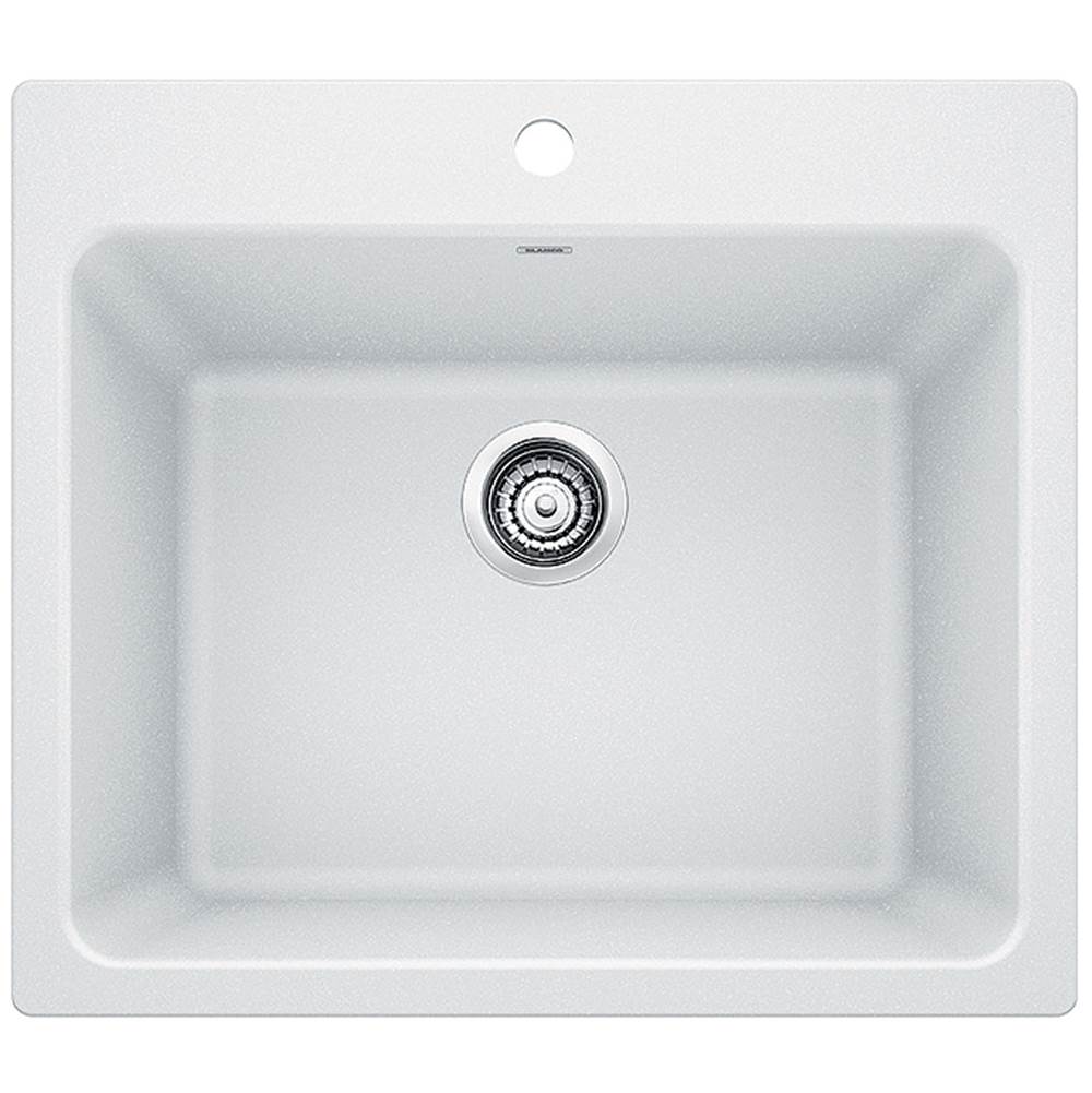 Blanco Liven Laundry Sink - White - cabinetknobsonline