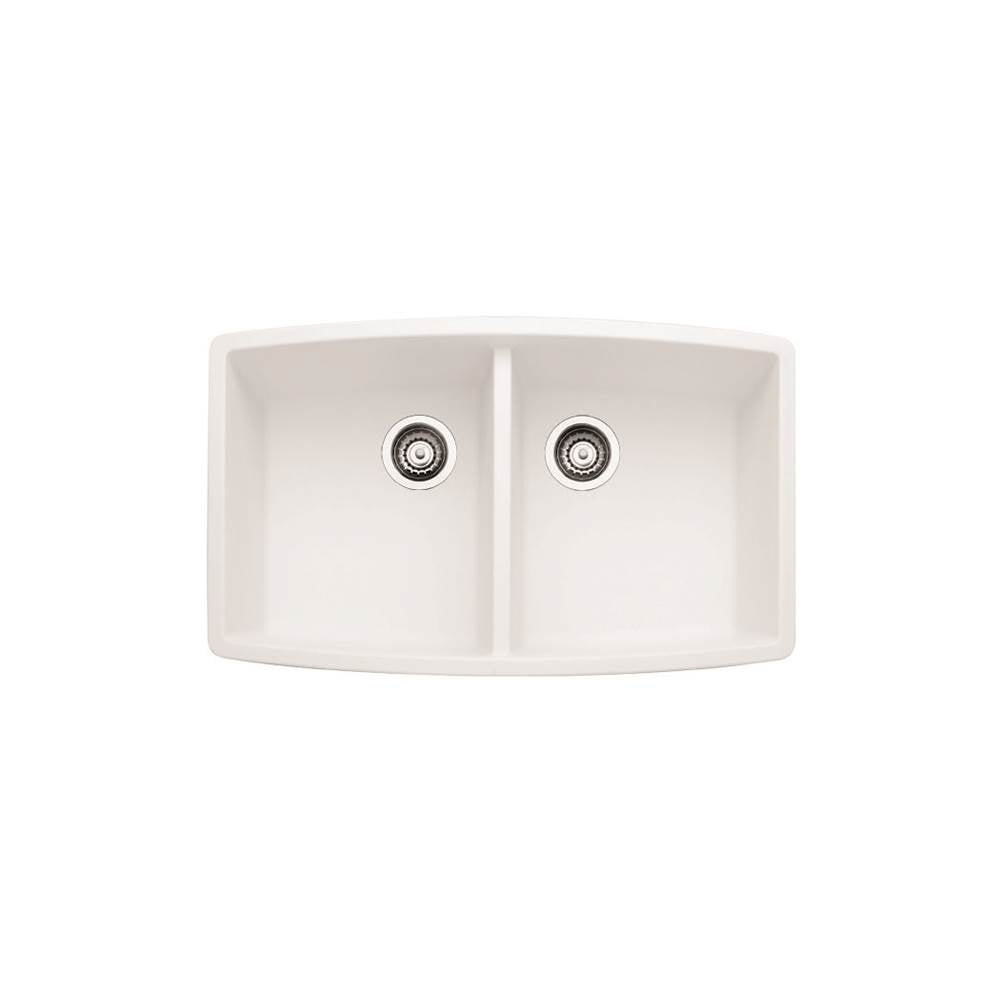 Blanco Performa Equal Double Bowl - White - cabinetknobsonline
