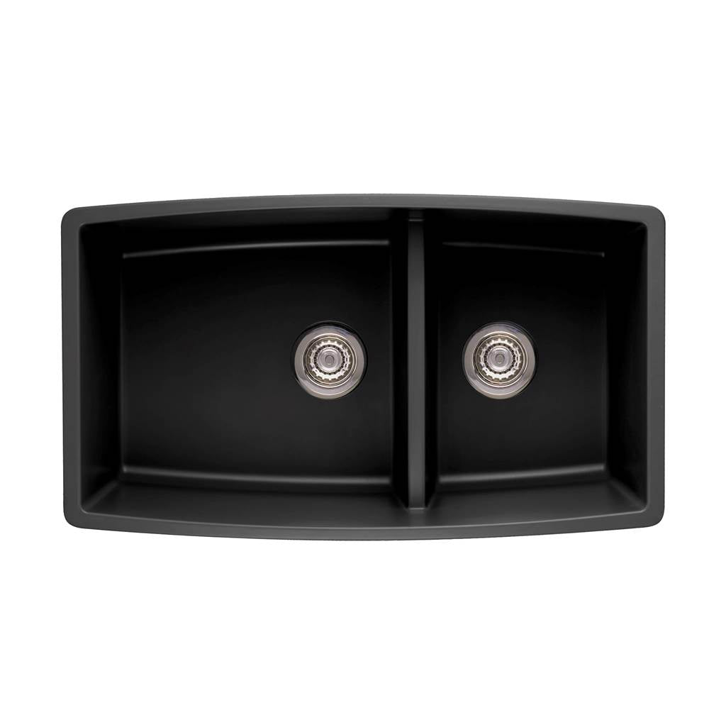 Blanco Performa Medium 1-3-4 Low Divide - Anthracite - cabinetknobsonline