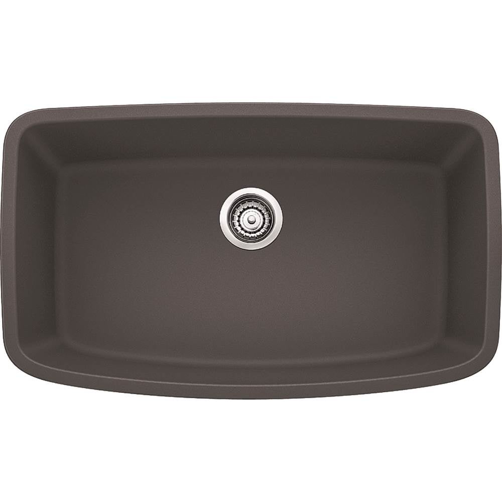 Blanco Valea Super Single Bowl - Cinder - cabinetknobsonline