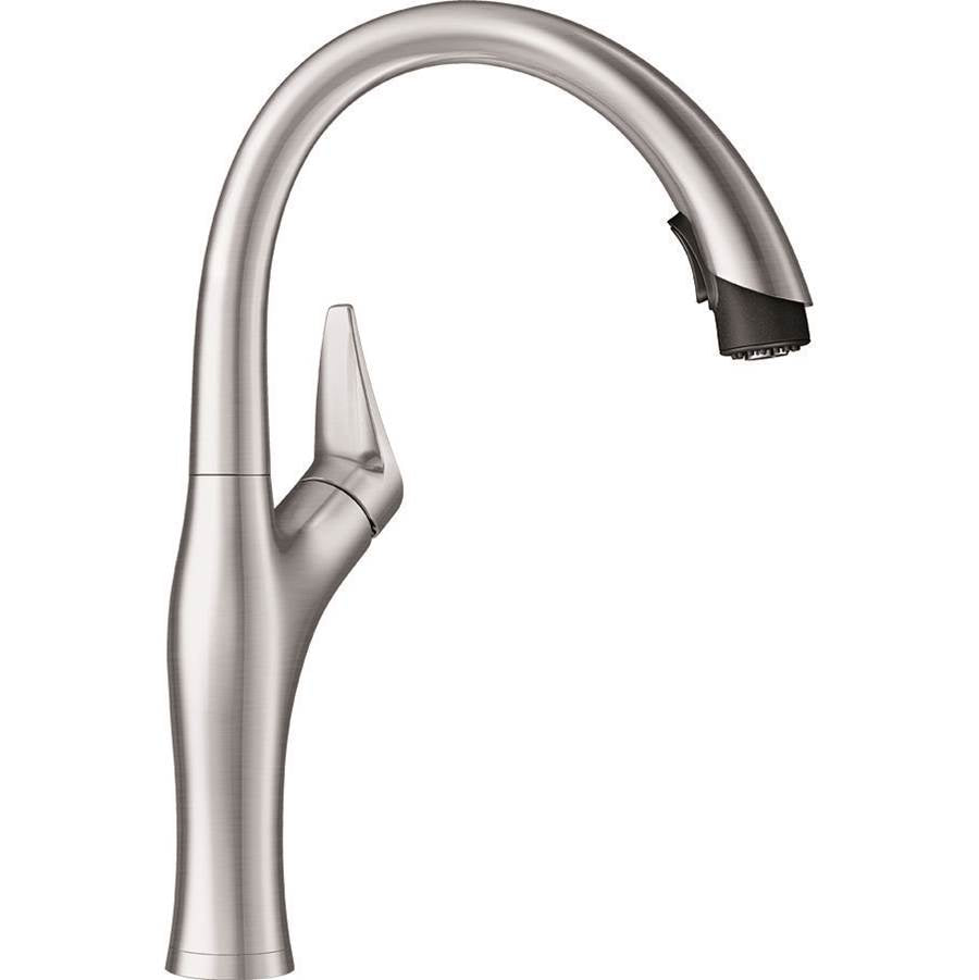Blanco Artona Pull Down 1.5 gpm - Stainless Finish - cabinetknobsonline