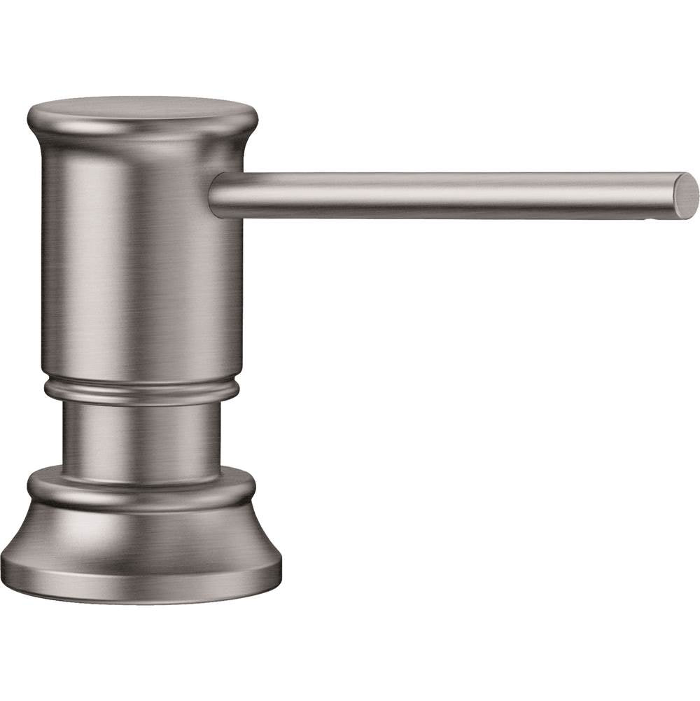 Blanco Empressa Soap Dispenser - Stainless - cabinetknobsonline