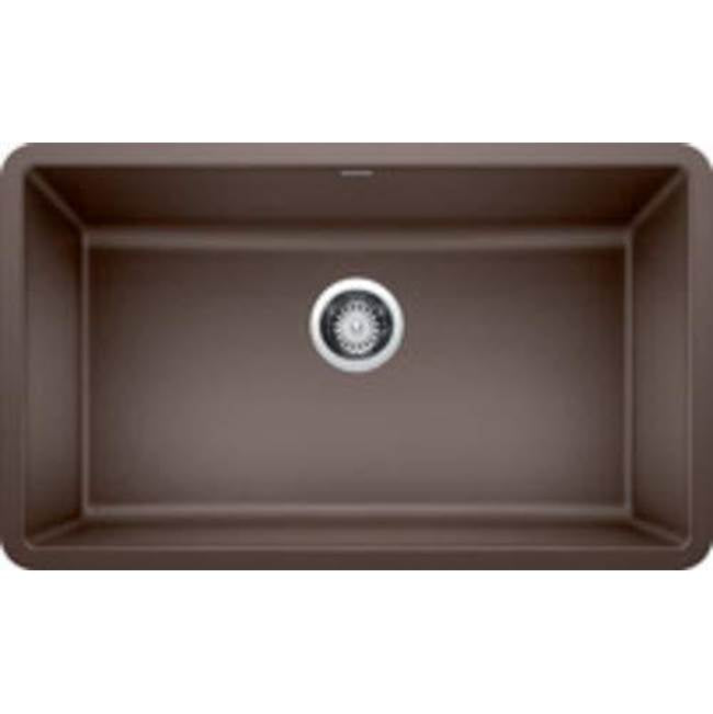 Blanco Precis 30" Single Bowl - Cafe Brownown - cabinetknobsonline