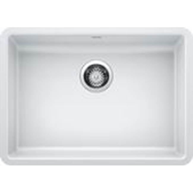 Blanco Precis ADA Single Bowl - White - cabinetknobsonline
