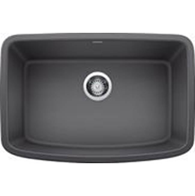 Blanco Valea 27" Single Bowl - Cinder - cabinetknobsonline