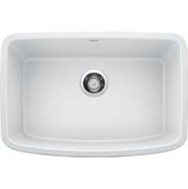Blanco Valea 27" Single Bowl - White - cabinetknobsonline