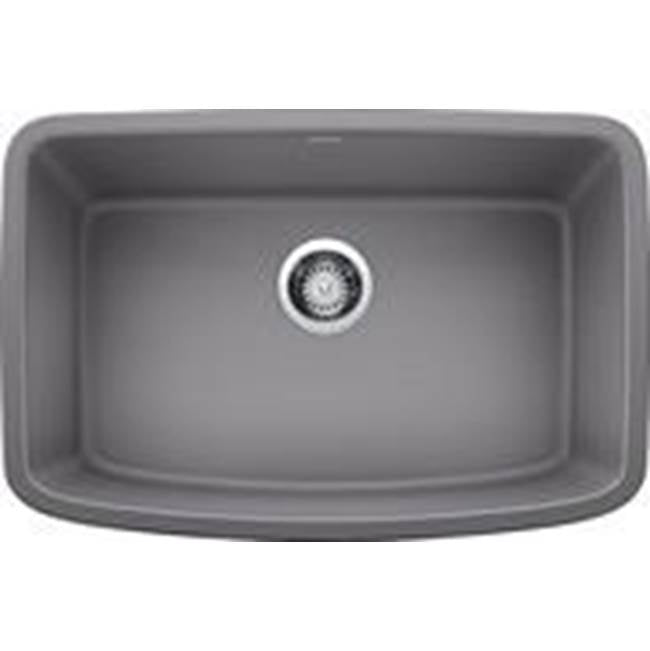 Blanco Valea 27" Single Bowl - Metallic Gray - cabinetknobsonline