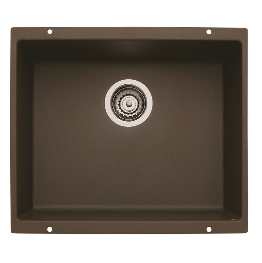 Blanco Precis Large Bowl - Cafe Brown - cabinetknobsonline