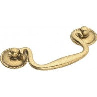 Hickory Hardware Cabinet Knobs and Pulls Rosette, Bail Pull, 3" C-C-m - cabinetknobsonline