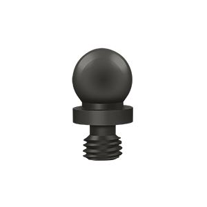 Deltana Architectural Hardware Specialty Solid Brass Hinges & Finials Ball Tip each - cabinetknobsonline