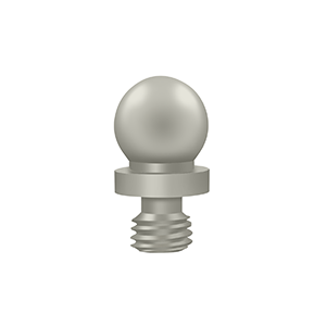 Deltana Architectural Hardware Specialty Solid Brass Hinges & Finials Ball Tip each - cabinetknobsonline
