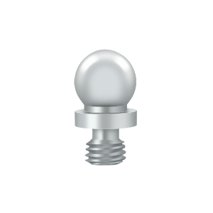 Deltana Architectural Hardware Specialty Solid Brass Hinges & Finials Ball Tip each - cabinetknobsonline