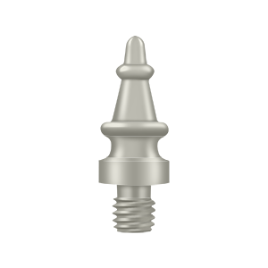 Deltana Architectural Hardware Specialty Solid Brass Hinges & Finials Steeple Tip each - cabinetknobsonline