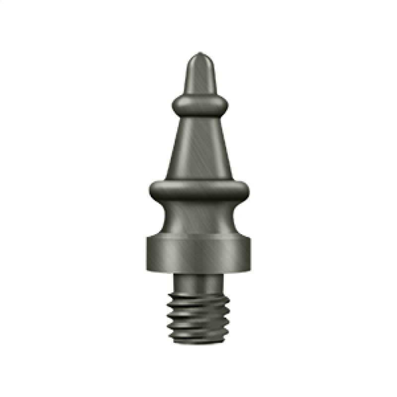 Deltana Architectural Hardware Specialty Solid Brass Hinges & Finials Steeple Tip each - cabinetknobsonline