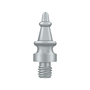 Deltana Architectural Hardware Specialty Solid Brass Hinges & Finials Steeple Tip each - cabinetknobsonline