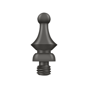 Deltana Architectural Hardware Specialty Solid Brass Hinges & Finials Windsor Tip each - cabinetknobsonline