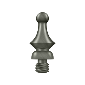 Deltana Architectural Hardware Specialty Solid Brass Hinges & Finials Windsor Tip each - cabinetknobsonline