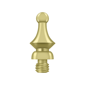 Deltana Architectural Hardware Specialty Solid Brass Hinges & Finials Windsor Tip each - cabinetknobsonline
