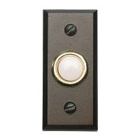 ATLAS HOMEWARES CABINET HARDWARE MISSION DOOR BELL AGED BRONZE - cabinetknobsonline