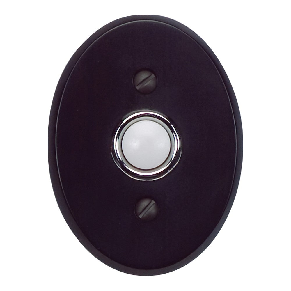 ATLAS HOMEWARES CABINET HARDWARE TRADITIONALIST DOOR BELL MATTE BLACK - cabinetknobsonline