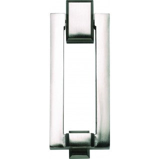 ATLAS HOMEWARES CABINET HARDWARE MISSION DOOR KNOCKER  BRUSHED NICKEL - cabinetknobsonline