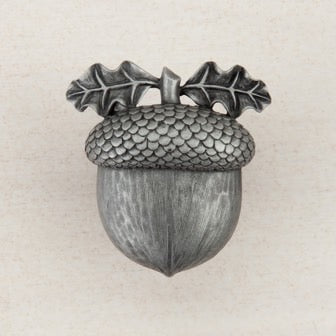 Acorn Manufacturing Cabinet Hardware 1-3-8" Acorn Cabinet Knob - Antique Pewter - cabinetknobsonline