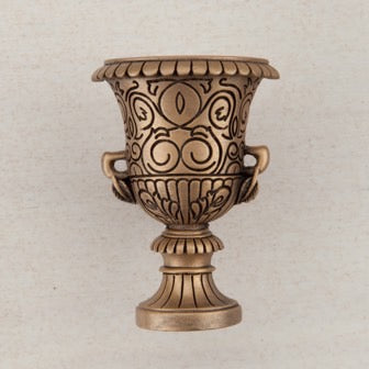 Acorn Manufacturing Cabinet Hardware 1-5-8" Urn Cabinet Knob - Museum Gold - cabinetknobsonline