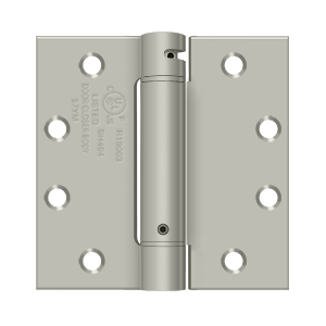 Deltana Architectural Hardware Spring Hinges 4 1-2"x 4 1-2" Spring Hinge each - cabinetknobsonline