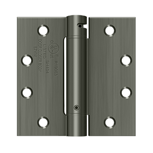 Deltana Architectural Hardware Spring Hinges 4 1-2"x 4 1-2" Spring Hinge each - cabinetknobsonline