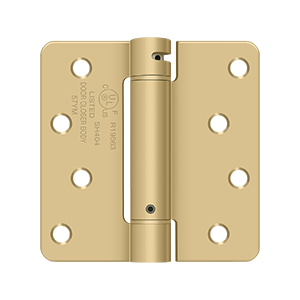 Deltana Architectural Hardware Spring Hinges 4"x 4"x 1-4" Spring Hinge each - cabinetknobsonline