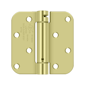 Deltana Architectural Hardware Spring Hinges 4"x 4"x 5-8" Spring Hinge each - cabinetknobsonline