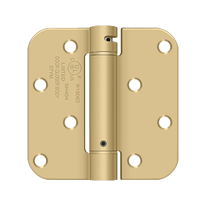Deltana Architectural Hardware Spring Hinges 4"x 4"x 5-8" Spring Hinge each - cabinetknobsonline