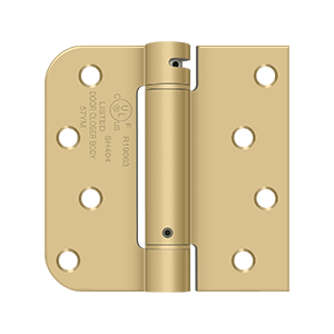 Deltana Architectural Hardware Spring Hinges 4"x 4"x 5-8" Spring Hinge each - cabinetknobsonline
