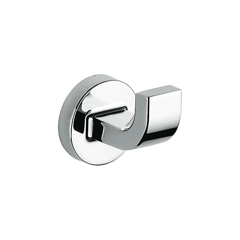 Colombo Design Nordic Collection Robe-Towel Hook Chrome - cabinetknobsonline