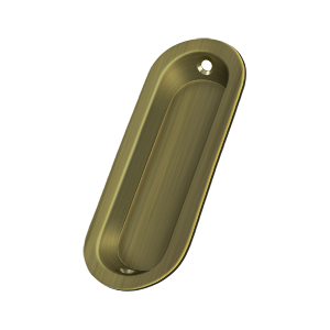 Deltana Architectural Hardware Knobs & Pulls Flush Pull, Oblong, 3 1-2"x 1 1-4"x 5-16" each - cabinetknobsonline