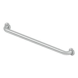 Deltana Architectural Hardware Bathroom Accessories 30" Grab Bar, S-S Conc. Scr each - cabinetknobsonline