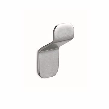 Colombo Design Over Collection Robe-Towel Hook Satin Chrome - cabinetknobsonline