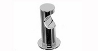 Top Knobs Bathroom Hardware Hopewell Single Hook Polished Chrome - cabinetknobsonline