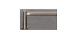 Top Knobs Bathroom Hardware Hopewell 18" Single Towel Rod - Brushed Satin Nickel - cabinetknobsonline