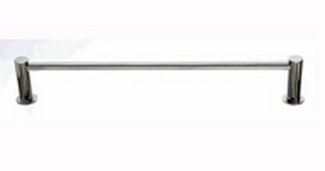 Top Knobs Bathroom Hardware Hopewell 18" Single Towel Rod - Polished Nickel - cabinetknobsonline